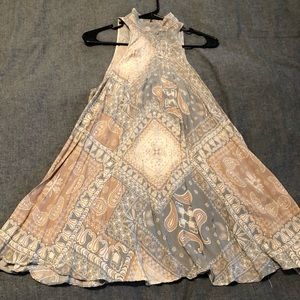 Free People Backless Dress